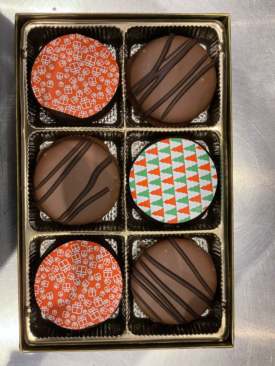 Dipped Oreo 6 pc. box – Eye Candy Chocolatier