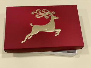 Holiday Reindeer 12 Piece Box